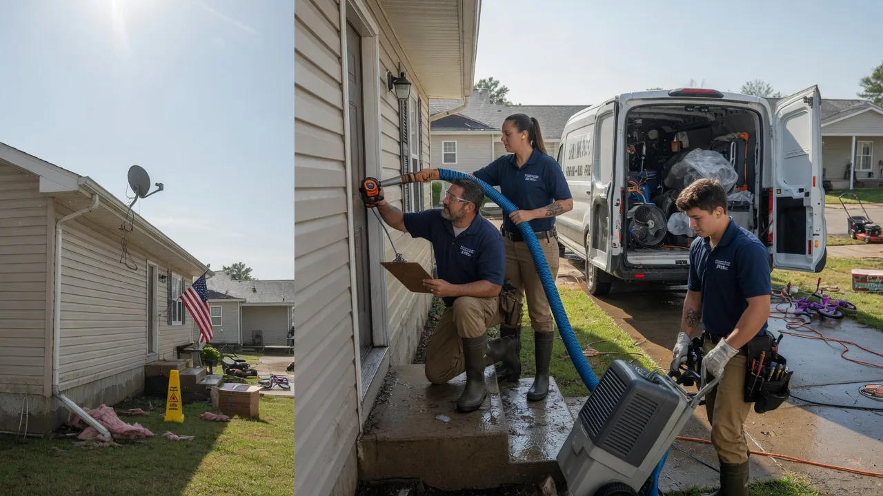 Ceiling Water Damage Restoration in Protection, KS near me